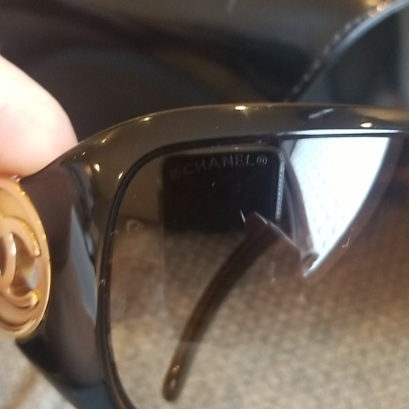Authentic Chanel wrap sunglasses main image 6